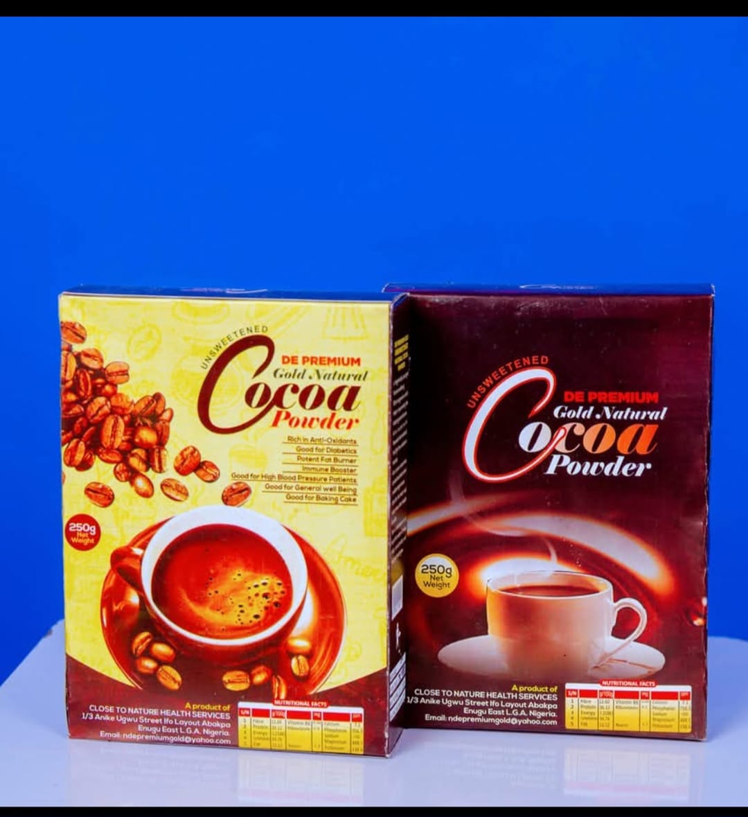 Premium Gold Natural Cocoa Powder
